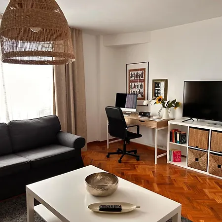 Piso En El Centro Hasta 8 Pax Con Garaje, Gimnasio, Ludoteca Y Salas De Reuniones Appartement